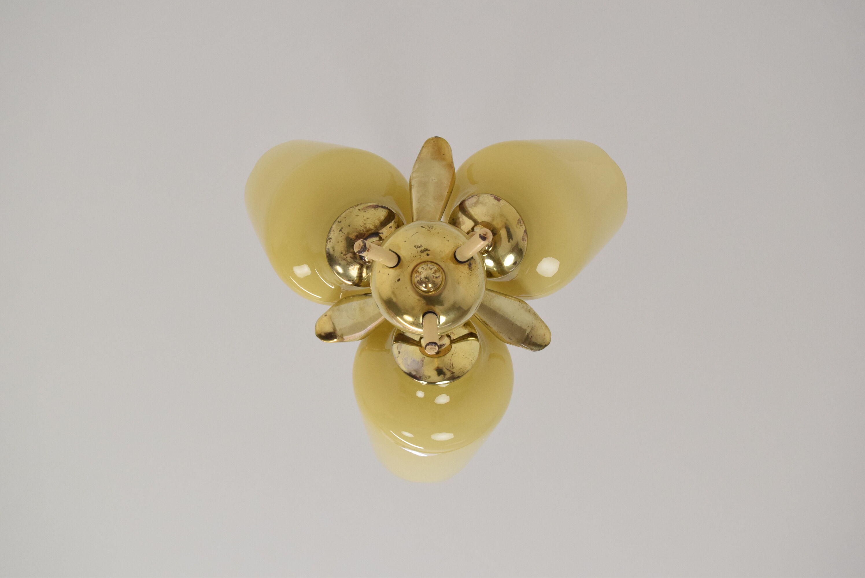Mid-century Chandelier,Czechoslovakia,1960