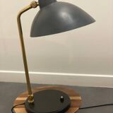 Vintage metal desk lamp, by Alfred Müller for Amba, 1950s