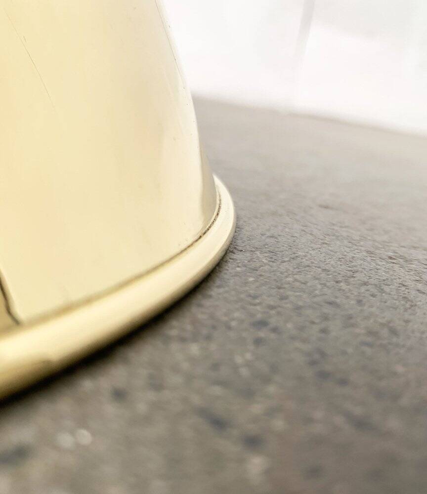 Mid-century brass floor lamp by Jacques Adnet for Valenti, Spain, 1960s.