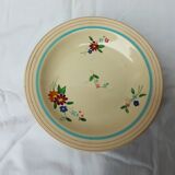 Set of six Longchamp semi-deep plates
