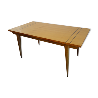 Dining room table with compass legs 50s