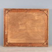 Miroir ancien en bois sculpté et doré, Italie, XIXe siècle