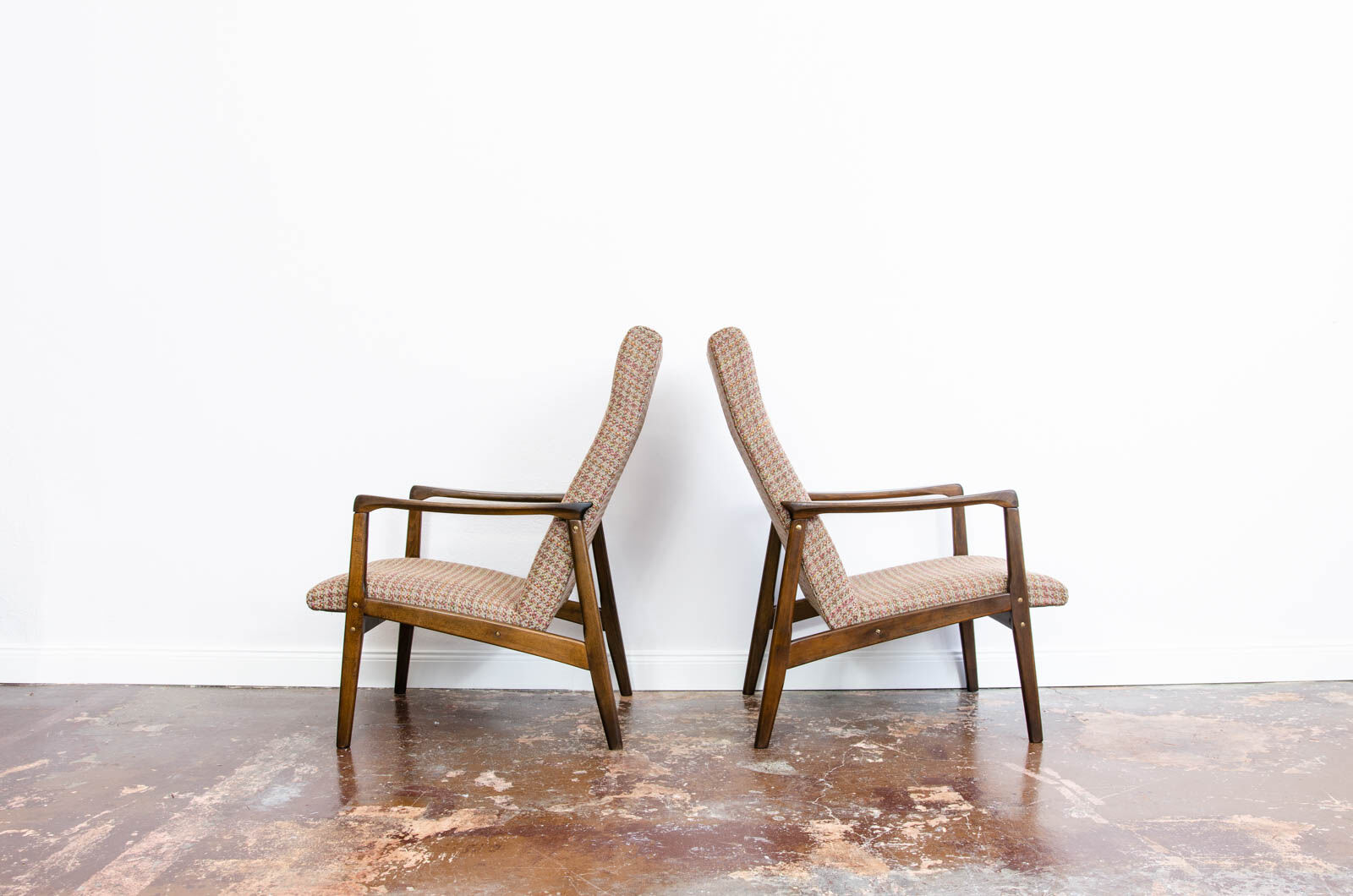 Pair of Mid-Century armchairs, Czechoslovakia, 1960's