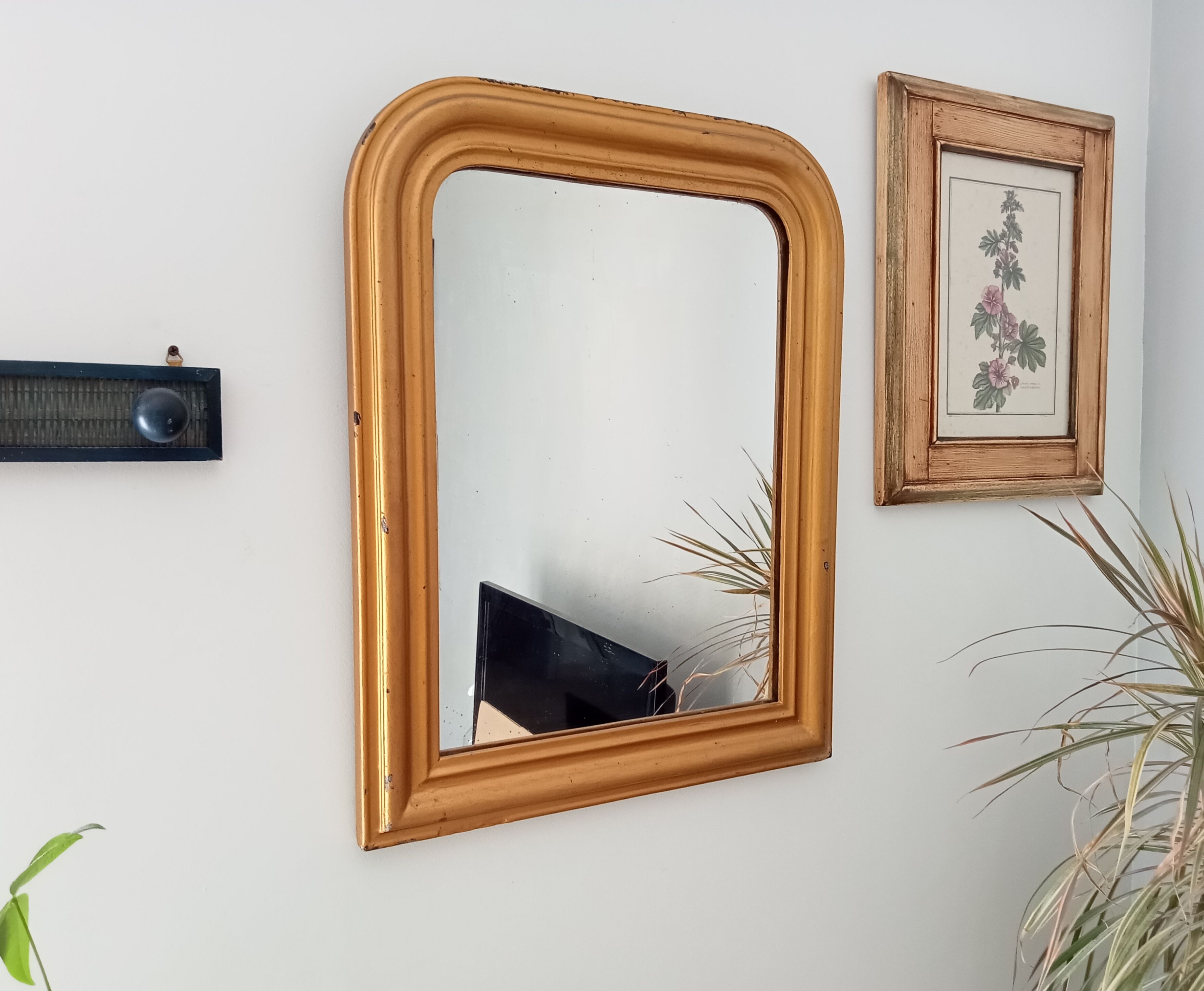 Old mirror Louis Philippe XIXth 64*52