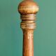Moulin à poivre vintage en bois H 36,5 cm
