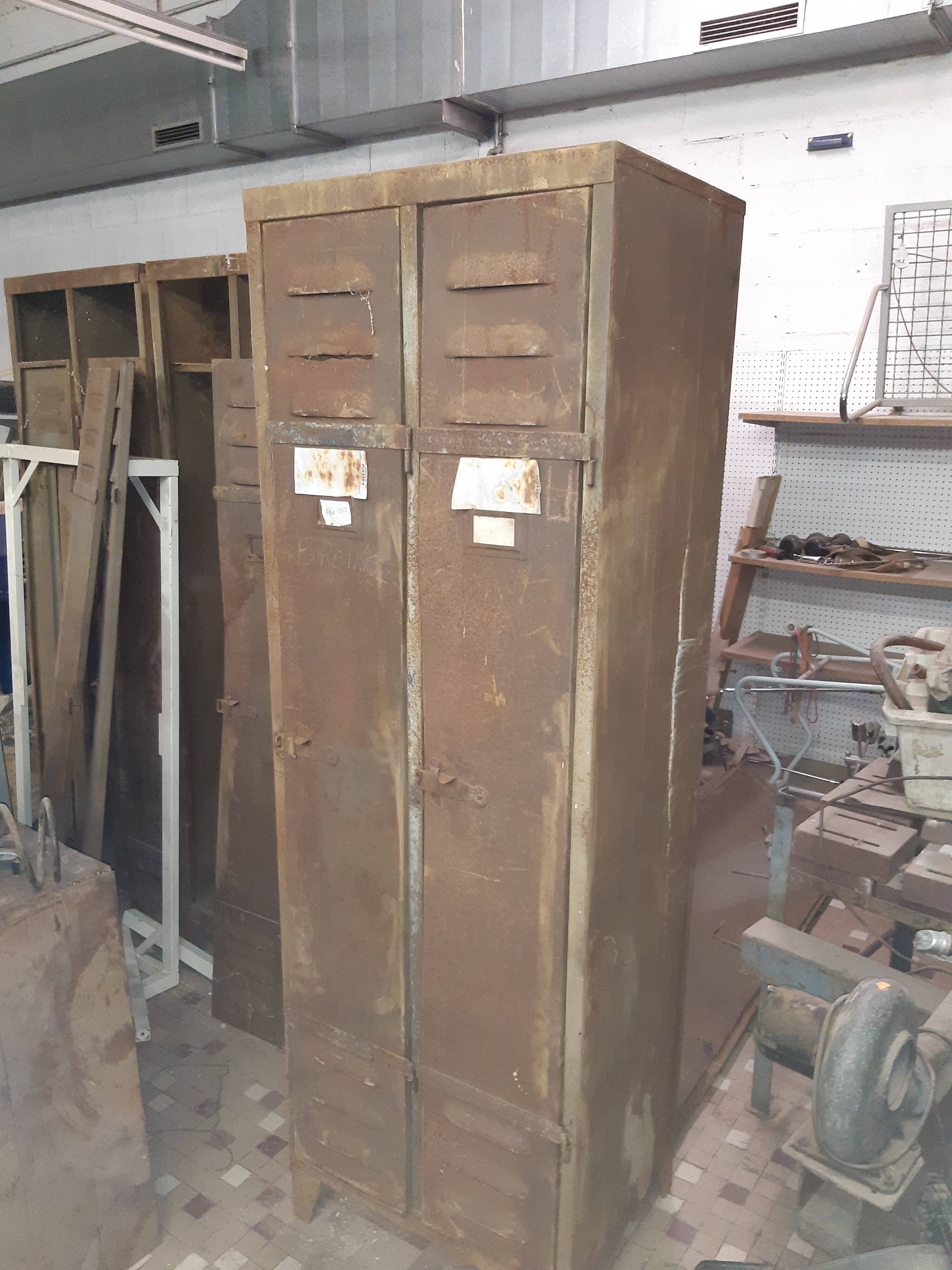 Former metal dressing room
