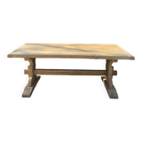 Monastery table made of solid oak.