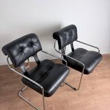 Pair of "Tucroma" armchairs – Guido Faleschini for iMariani – Italy