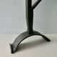 Wrought iron chandelier, brutalist style, 60s