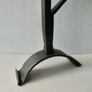Chandelier en fer forgé, style brutaliste, années 60