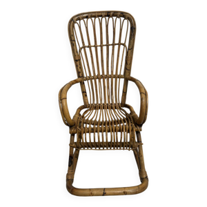 Fauteuil à bascule vintage