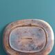 Plate signed Monique Brunner, Pansier, Pottery of the Aquarius, Vallauris