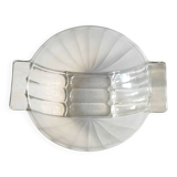 Art Deco glass fruit bowl