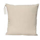 Ottoman cushion cover style ivory / olive ikat - 50 x 50