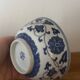 Lot de 3 bols 4 cuillères chinois bleu