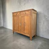 Art Deco buffet in raw and solid oak, 1935.