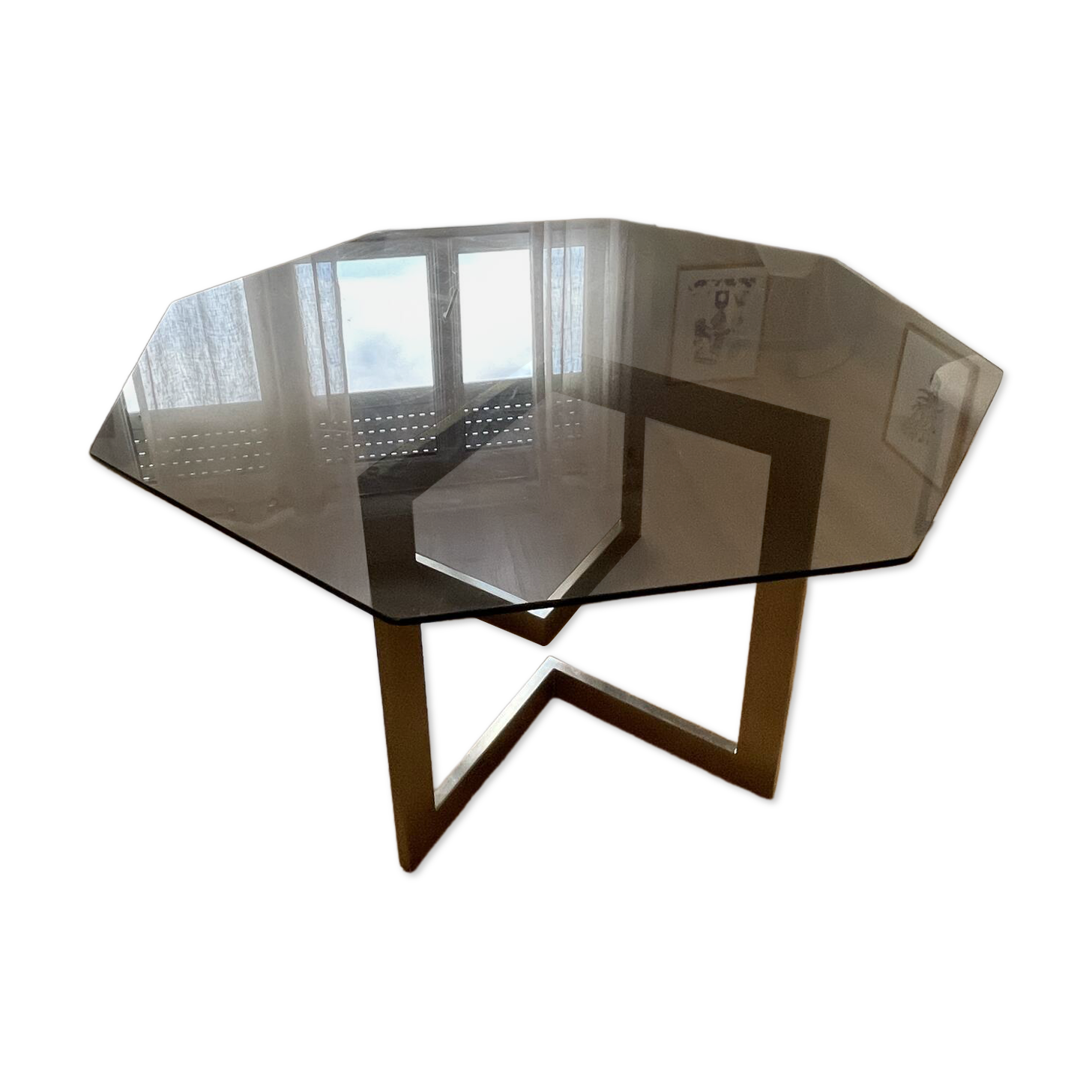 Dining table by Ligne Roset, 1980s.