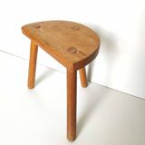 Wooden tripod stool