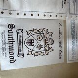 Paire de fauteuils anglais en soierie