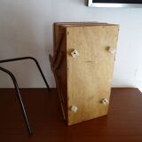 Vintage wood standing worker