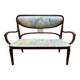 Banquette Thonet en acajou