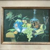 Paire de Nature morte, huile sur toile