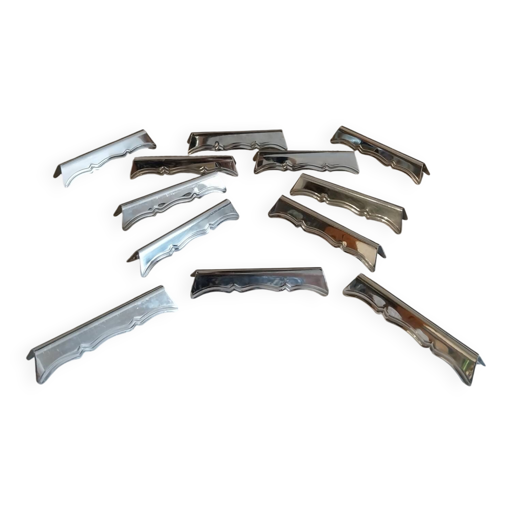 Old metal knife rests