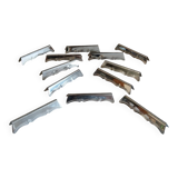 Old metal knife rests