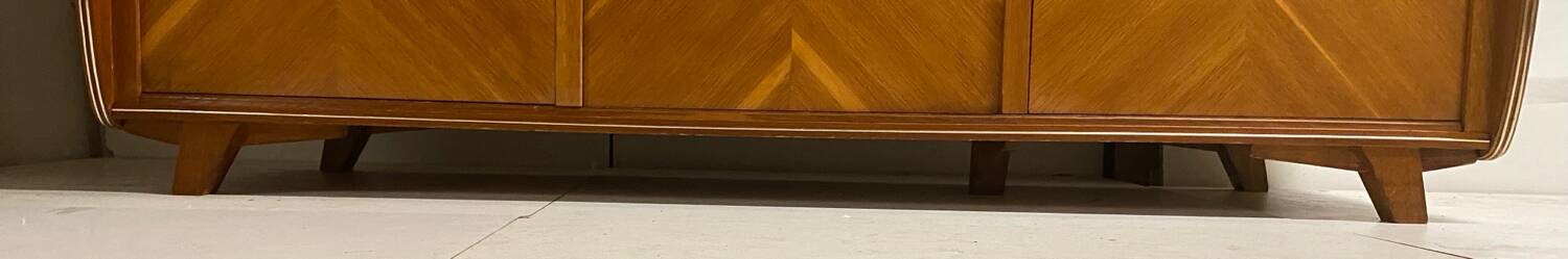 Vintage compass foot wardrobe