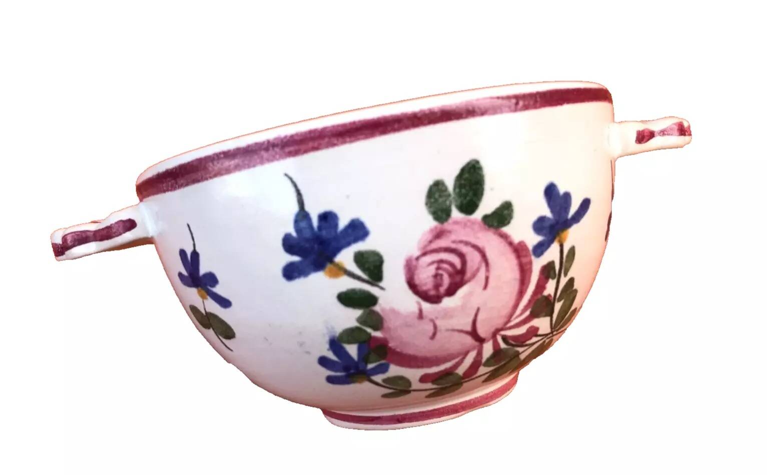 1950s Forah Ceramic Ear Bowl Atelier René Anchierri