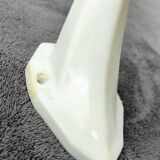 Pair of white opaline sconces early 20th century