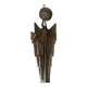 Art Deco bronze pendant lamp