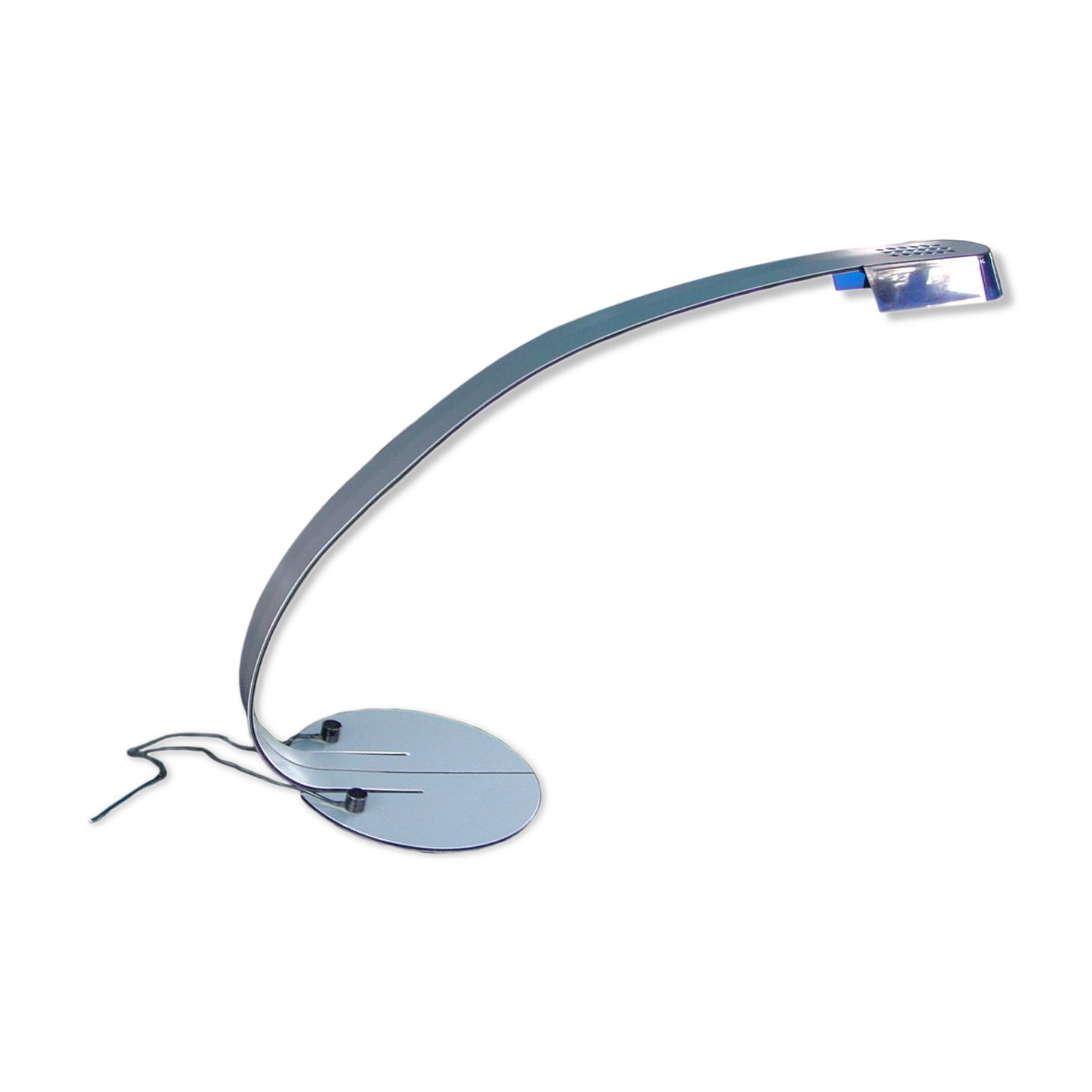 Tronconi Italy desk lamp "allumè" in aluminium 80s