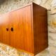Teak storage cabinet, Scandinavian style, Circa 60's