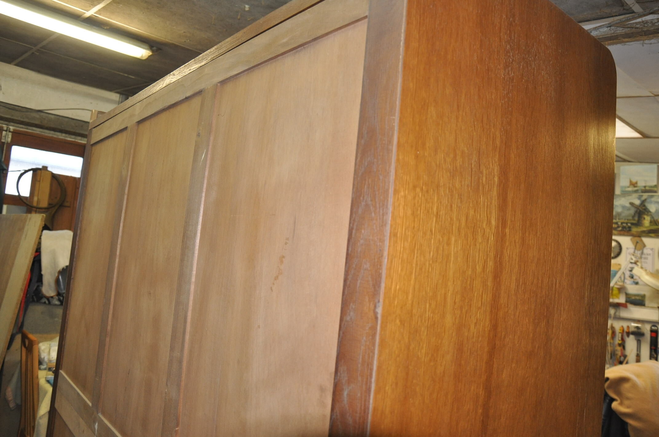 Oak wardrobe, 1950's