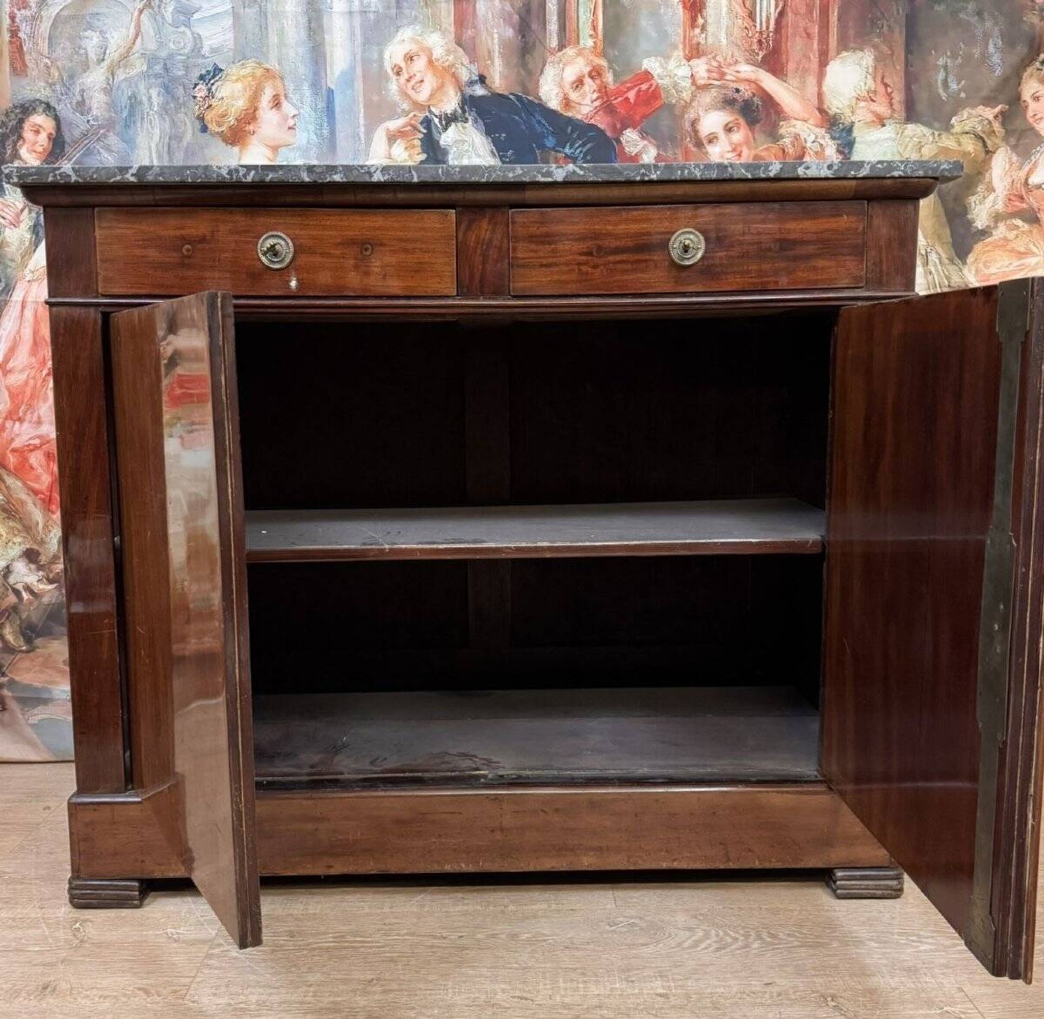 Buffet Restoration Period in Mahogany