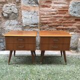 Pair of bedside feet compass