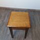 Tabouret coffre en bois