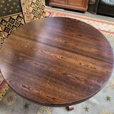 Baumann 1970 round table with integrated extensions