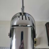 Stanislav Indra's stainless steel lamp for Lidokov, 1960s