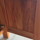 Elm sideboard Maison Regain, 80's