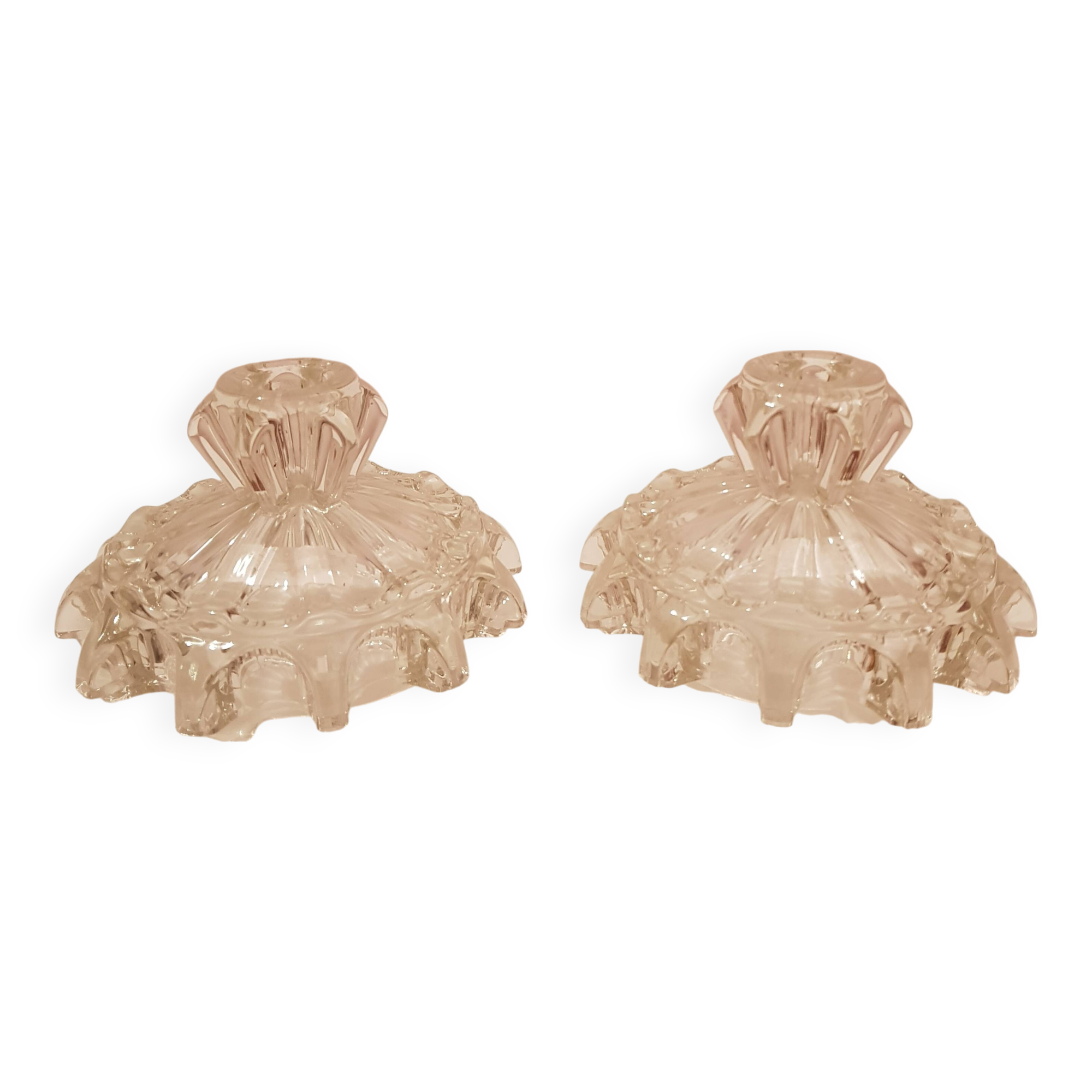 Pair of Art Deco candlesticks