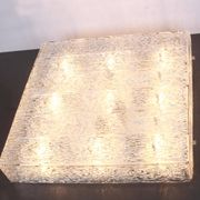 Large Murano glass ceiling light by Kalmar, Austria, 1960s.