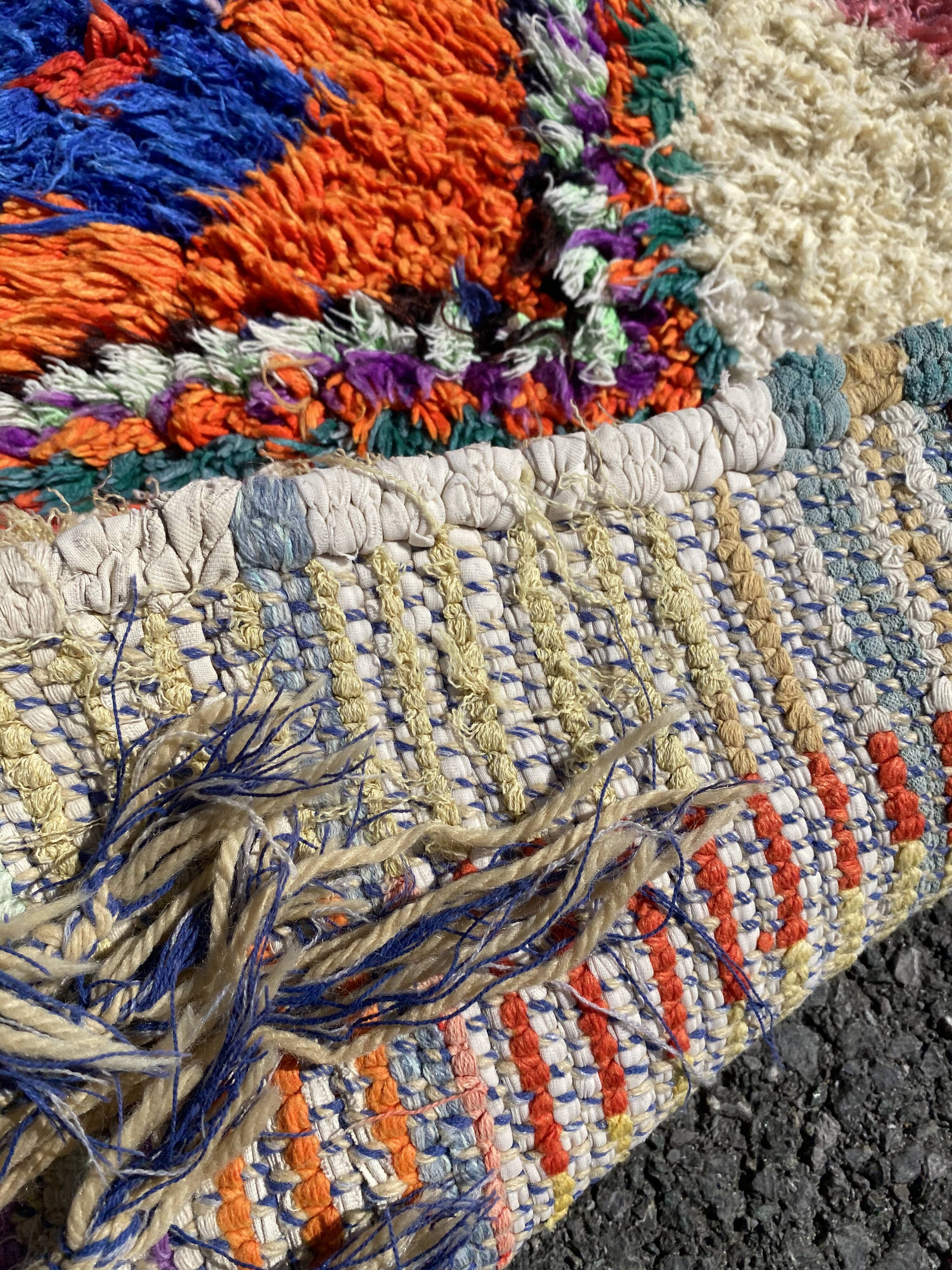 Vintage 150x280 cm berbere carpet