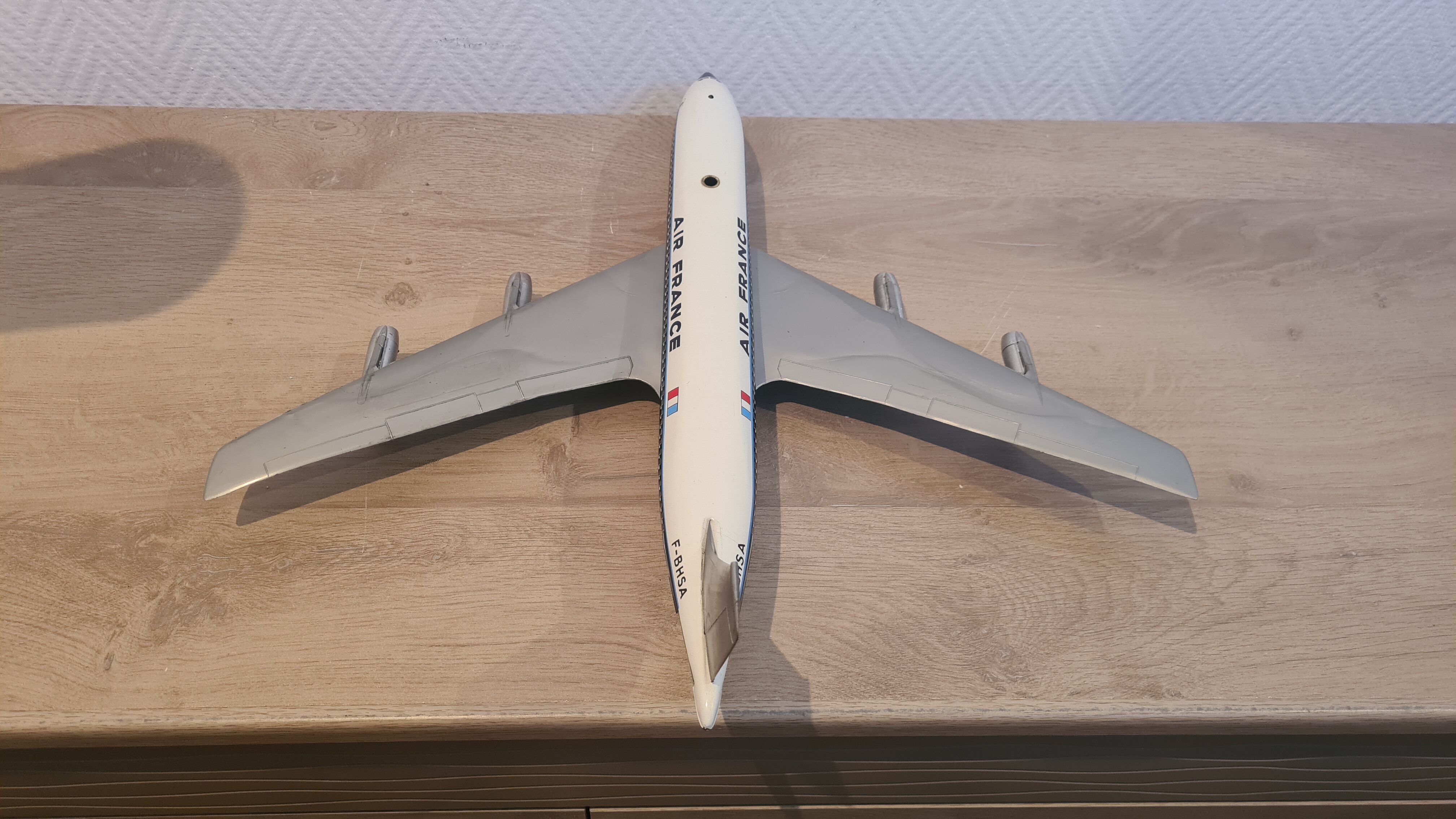 Model aircraft - Air France Boeing 707, vintage