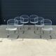 Lot of 6 Sabrina chairs by Gastone Rinaldi 1970