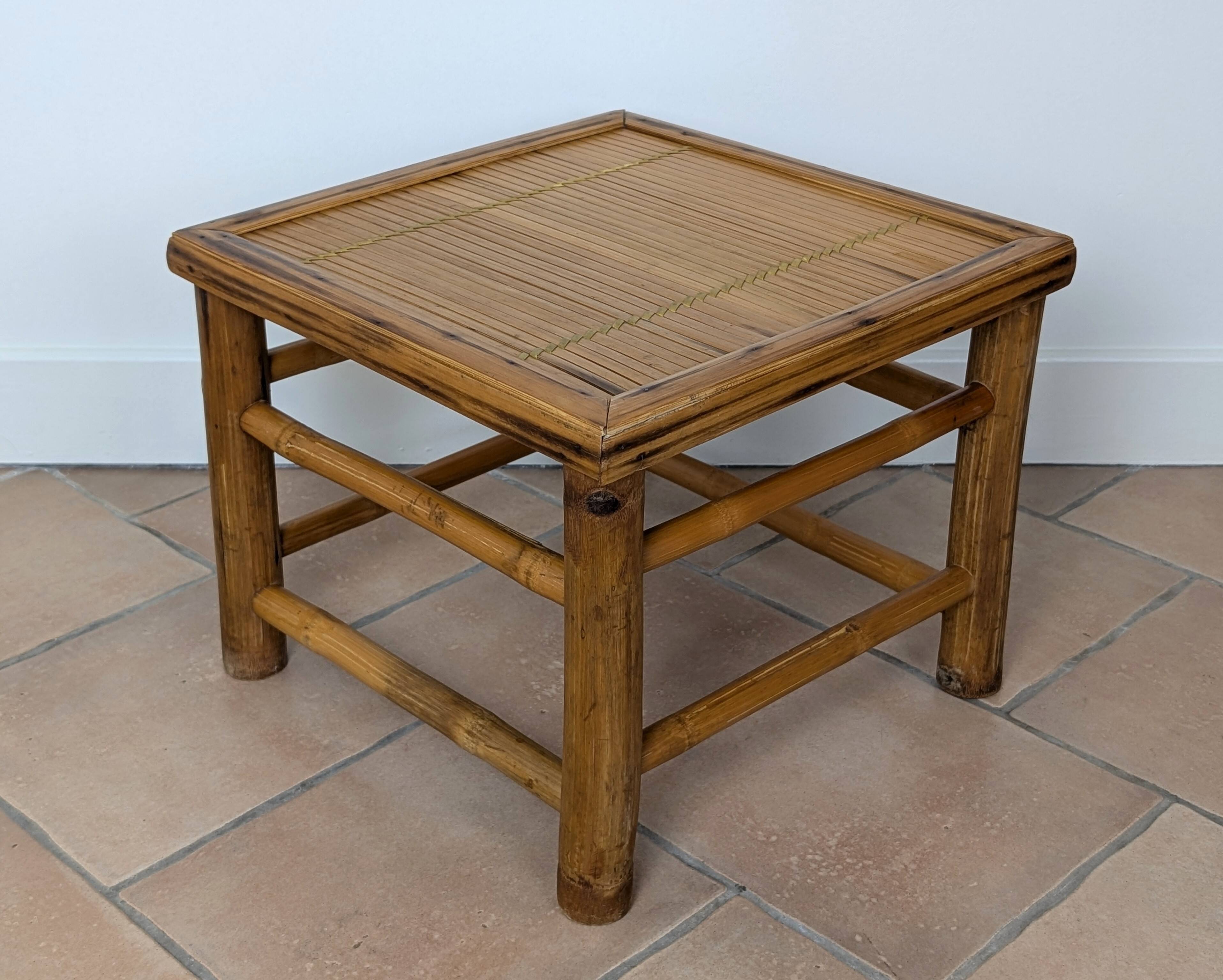 Chevets / bouts de canapé bambou