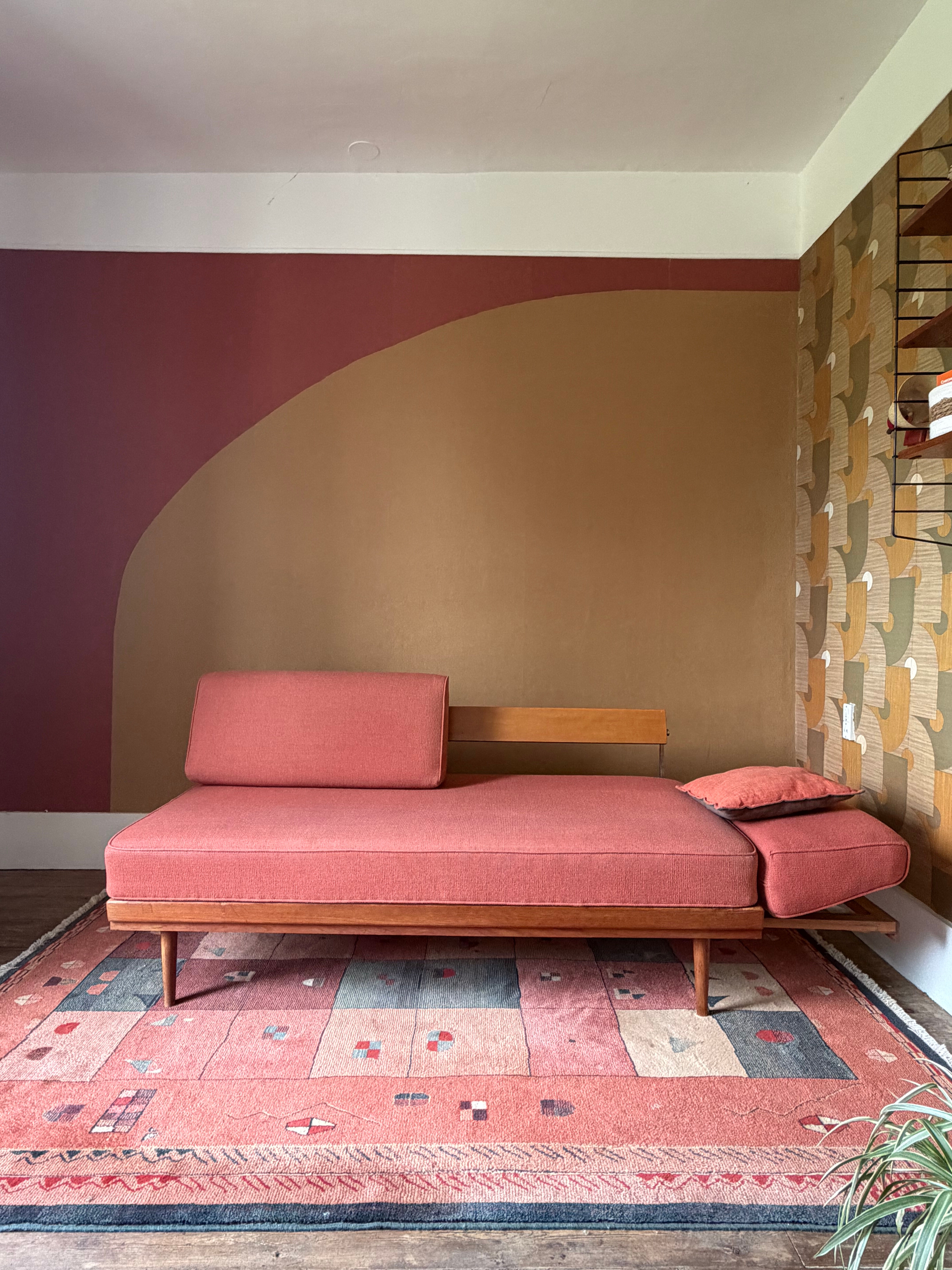 Scandinavian daybed vintage sofa bed Mobel Mann