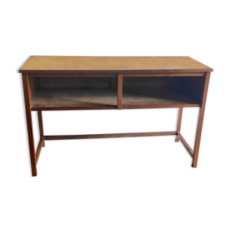 Meuble de métier/Console en bois – mid. XXème