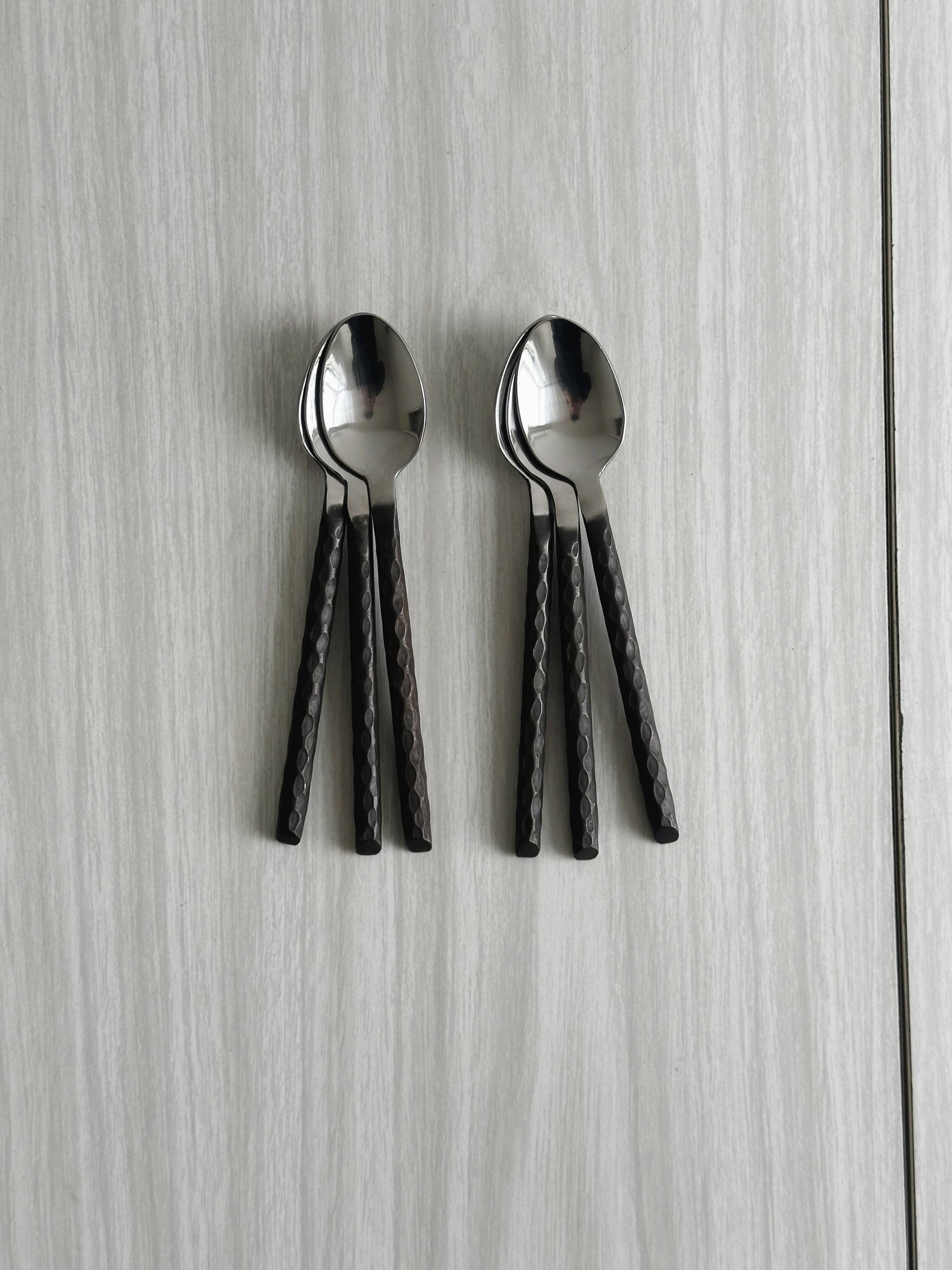 wrought metal cutlery set
